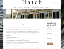 Tablet Screenshot of hatch.nl